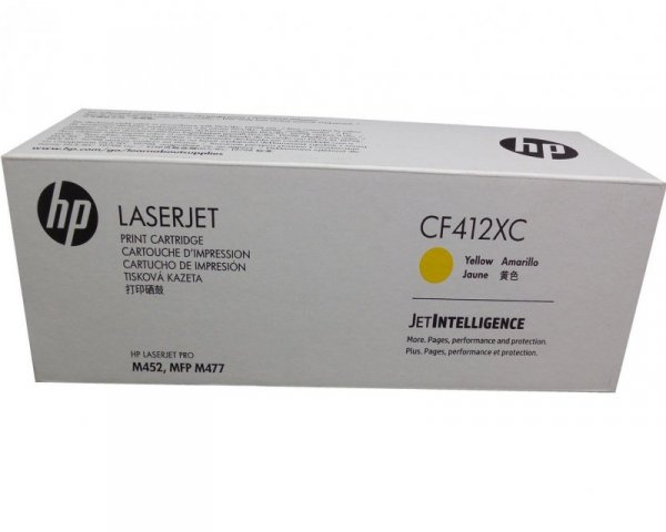 HP Toner nr 410XC CF412XC Yellow 5K