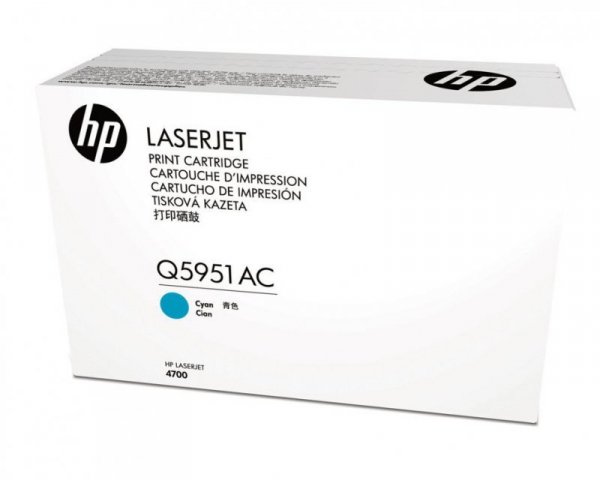 HP Toner nr 643AC Q5951AC Cyan 10K