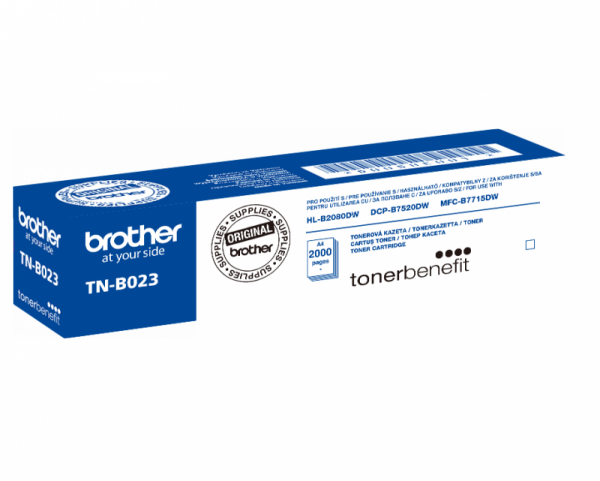 Brother Toner TN-B023 Black 2K TN-B023