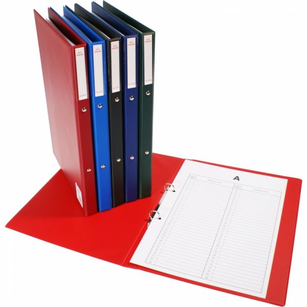 Teczka na akta osobowe Segregator 2 ringi 3cm granatowy TD-11-05 BIURFOL