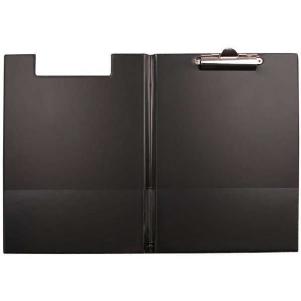 Teczka z klipem zamykana Clipboard A5 czarna KH-03-03 BIURFOL