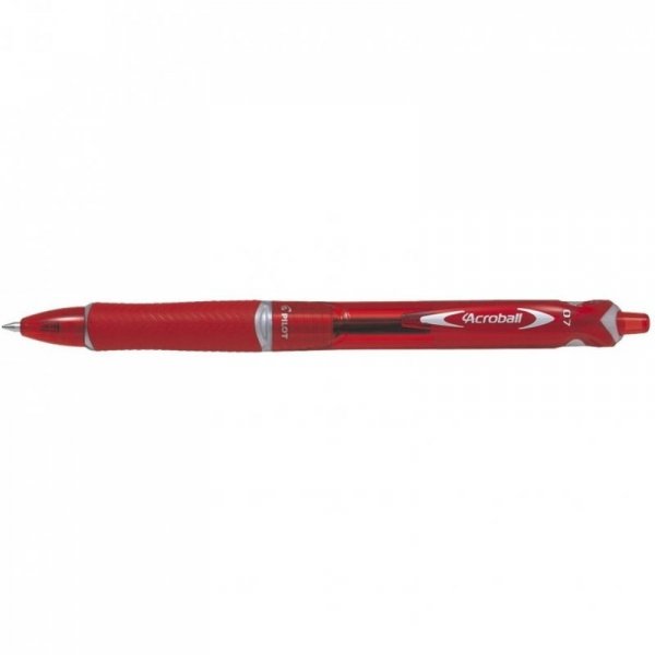 Długopis PILOT ACROBALL czerwony PIBPAB-15F-R-BG