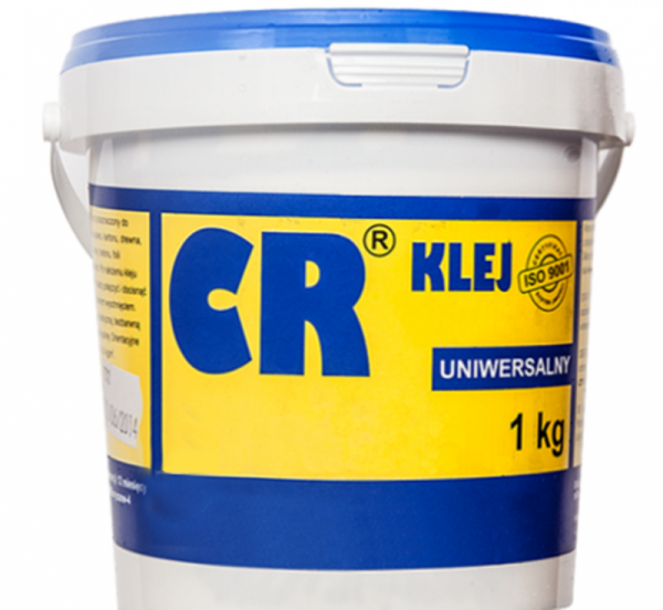 Klej uniwersalny CR 1kg introligatorski wiaderko
