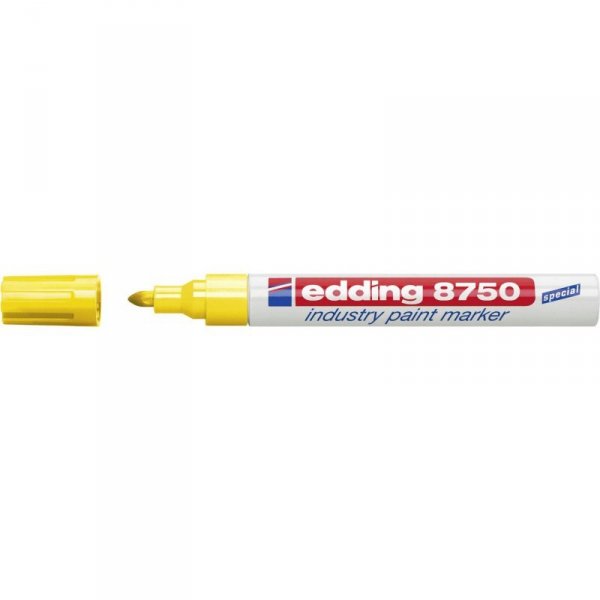 Marker lakierowy 2-4mm 8750 żółty okrągła końcówka 8750/005/Z EDDING