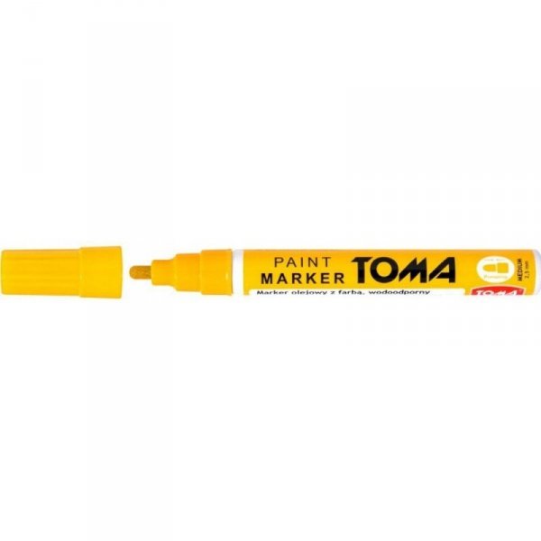 Marker olejowy grubość 2.5mm żołty TO-440 TOMA