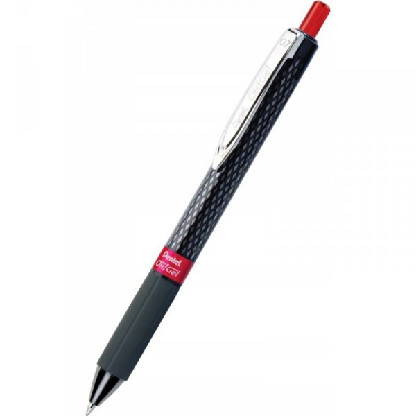 Pióro żelowe automatyczny PENTEL K497 czerwony