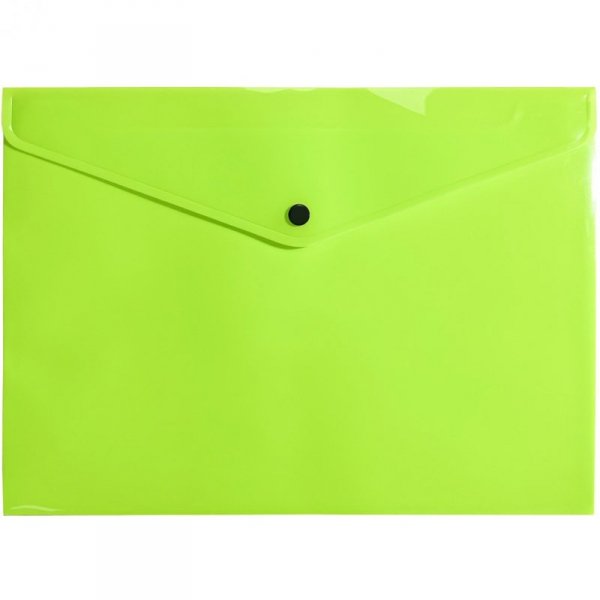 Teczka koperta A4 PP neon żółty TK-NEON-A4-02 BIURFOL