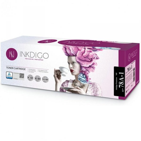 Toner INKDIGO (HP-78A/85A-1) czarny 2100str zamiennik HP (78A/CE278A/85A/CE285A)