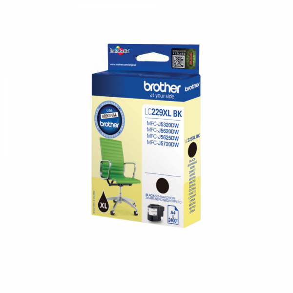 Tusz BROTHER (LC229XL-BK) czarny 1200str