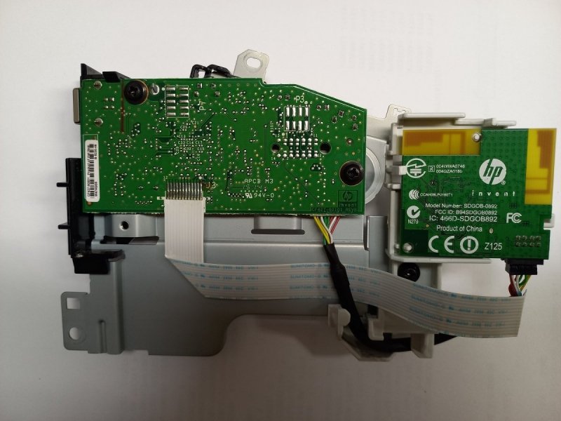 Formater płyta główna  do  HP 1102W - z WI-fi 