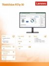 Lenovo Monitor 27 cali ThinkVision P27q-30 WLED LCD 63A2GAT1EU