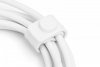 Digitus Kabel połączeniowy silikonowy USB-C - Lightning, USB 2.0 60W, certyfikat MFI, 0,5m Biały