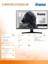 IIYAMA Monitor 27 cali G2745QSU-B2,IPS,QHD,100Hz,1ms,2xUSB,300cd