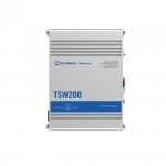 TELTONIKA Przełącznik przemysłowy TSW200 2xSFP 8xGigabit Ethernet 8xPoE+DIN