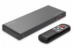 Digitus Przełącznik / Switch HDMI 4x1, 8K/60Hz (4:4:4) z HDR, 48 Gbps, HDCP 2.3, Toslink / Stereo, EDID