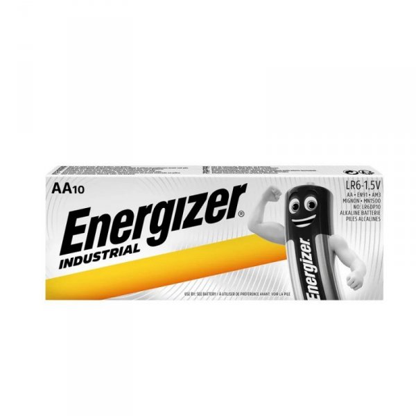 Energizer Bateria Industrial alkaliczna  AA LR6 10 szt. Bulk
