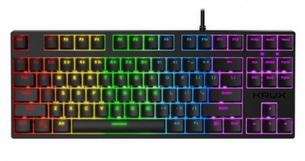 Krux Klawiatura gamingowa Atax PRO RGB Outemu Red