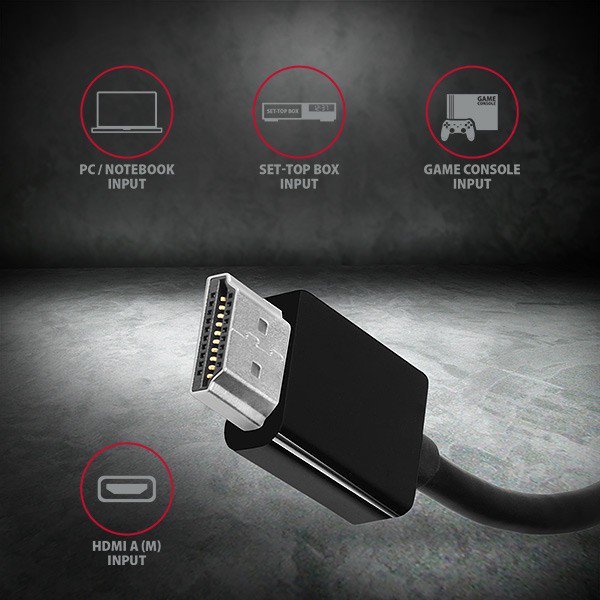 AXAGON RVH-VGN Adapter HDMI -&gt; VGA FULLHD 1920*1200