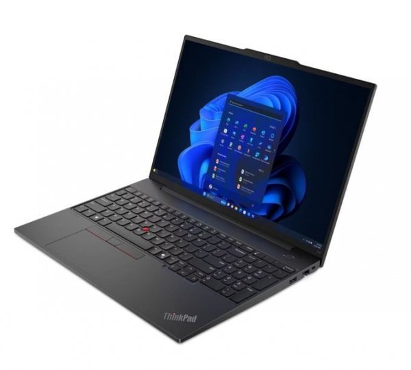 Lenovo Notebook ThinkPad E16 G2 21MA002RPB W11Pro Ultra 7 155H/16GB/512GB/INT/16.0 WUXGA/Graphite Black/3YRS OnSite + 1YR Premie