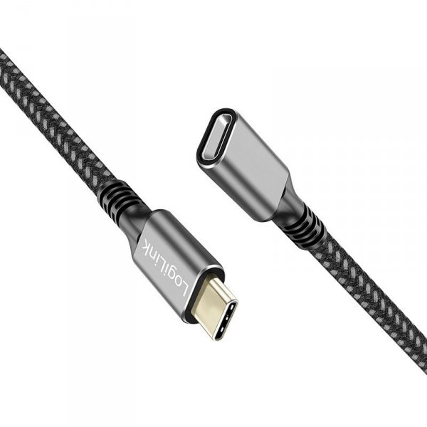 LogiLink Kabel USB3.2 gen1 TypeC do USB-C/F, PD, 2m
