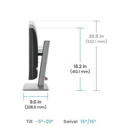 Benq Monitor 24 cale RD240Q WQXGA 5ms/IPS/1200:1/HDMI/DP