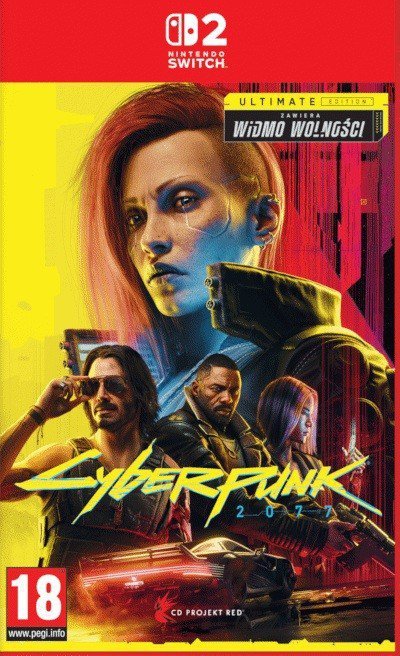 Cenega Gra Nintendo Switch 2 Cyberpunk 2077 Ultimate Edition PL Edycja Kolekcjonerska