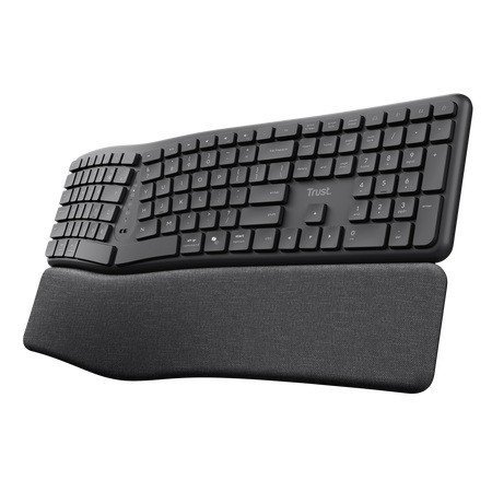 Trust Klawiatura ergonomiczna KEYRA bezprzewodowa