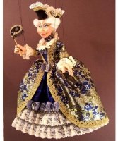 Marionetka wenecka - Lady Barok (73,5 cm) Marionetka wenecka - Lady Barok (73,5 cm)
