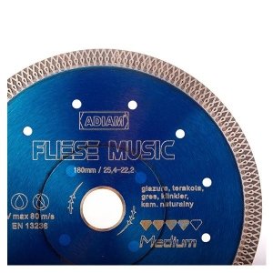 Adiam tarcza diamentowa FLIESE MUSIC Ø230mm x 25,4-22,23mm