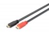 Digitus Kabel połączeniowy HDMI HighSpeed ze wzmacniaczem 1080p 60Hz FHD Typ HDMI A/HDMI A M/M czarny 30m
