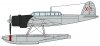 Hasegawa 02455 Aichi E13A1 Type Zero (Jake) Model 11 'Kimikawamaru' w/Catapult 1/72