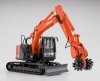 Hasegawa 66111 Hitachi Construction Machinery Excavator ZAXIS 135US Cutter Heads 1/35