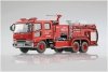 Aoshima 05971 1/72 WORKING VEHICLE #4 Chemical Fire Pumper Truck (Osaka Municipal Fire Department)