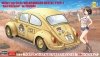 Hasegawa SP488-52288 Wild Egg Girls Volkswagen Beetle Type 1 Rei Hazumi w/Figure 1/24