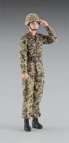 Hasegawa 07488 OH-6D Akeno Special 2019 w/Female S.D.F Official Figure (1:20)