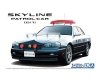 Aoshima 06125 1/24 MC#SP Nissan ER34 Skyline Patrol Car '01