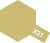 Tamiya 81031 X-31 Titanium Gold 23 ml