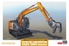 Hasegawa 66103 Hitachi Excavator Zaxis 135US Crusher 1/35