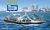 Fujimi 910062 1/150 TOKYO Water Bus By Design Space Battleship HIMIKO