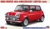 Hasegawa 20739 Mini Cooper 40th Anniversary Limited (1999) 1/24