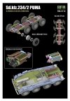RFM-5110 Sd.kfz 234/2 Puma w/ Engine Parts 1/35