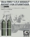AFV Club AF35139 38cm RW-1 L/5 Rocket for Sturm 1/35