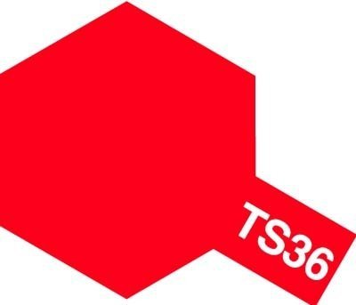 Tamiya 85036 TS-36 Fluorescent Red 100ml spray
