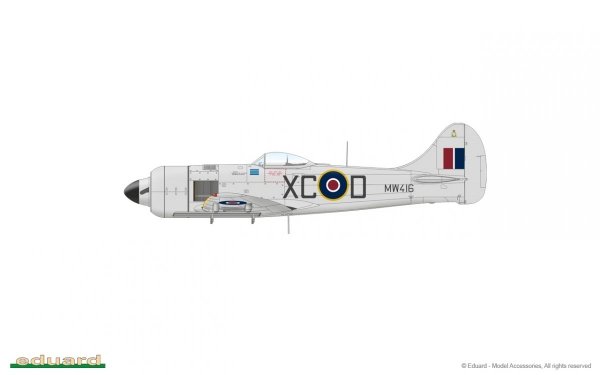 Eduard 82124 Tempest Mk.II early version Profi Pack