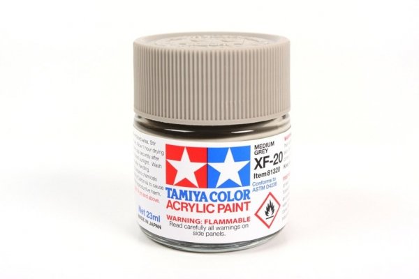 Tamiya 81320 XF-20 Medium Grey 23ml