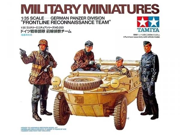 Tamiya 35253 German Panzer Div. Recon. Team 1/35