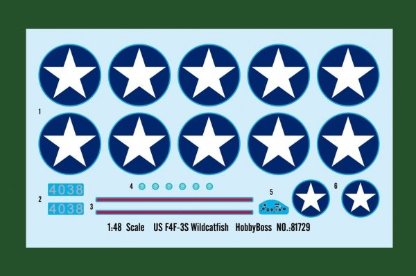 Hobby Boss 81729 1/48 Us F4F-3Sw Wildcatfish