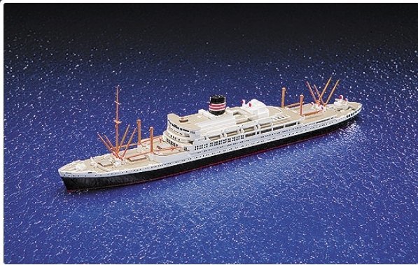 Aoshima 04572 1/700 #508 Kasugamaru Japanese Pacific Ocean Liner