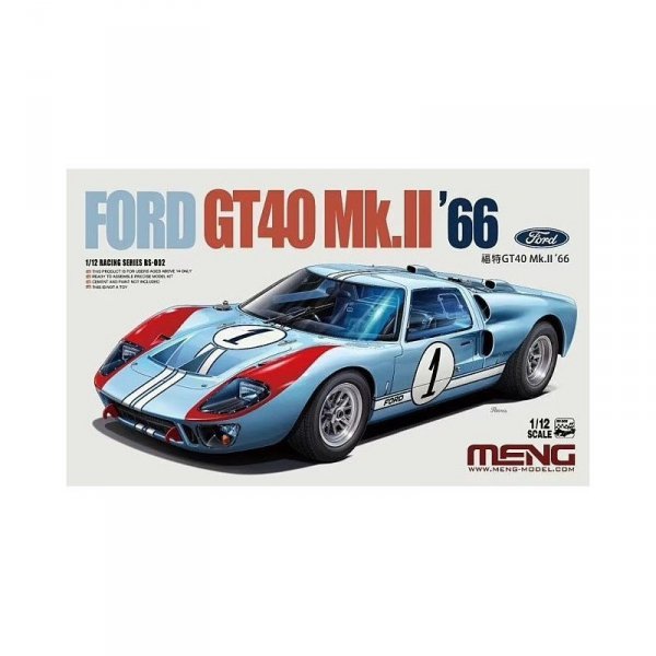 Meng RS-002 Ford GT40 Mk.II &#039;66