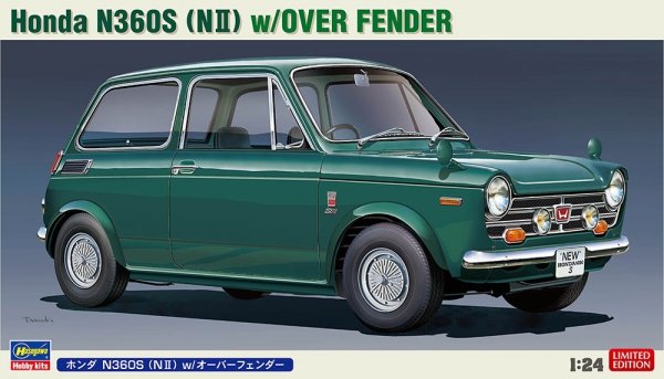 Hasegawa 20659 Honda N360S (N II) w/Over Fender 1/24